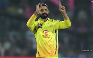 Indian cricketer Ravindra Jadeja - an all rounder player